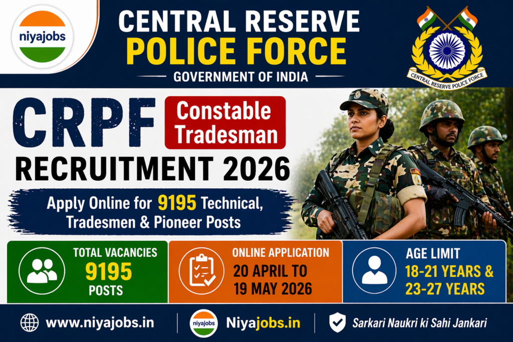 crpf vacancy 2026